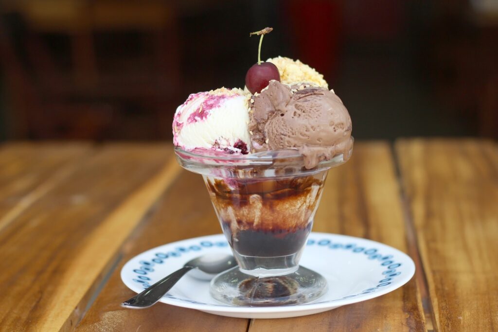 Variaciones a partir de sabores de helado